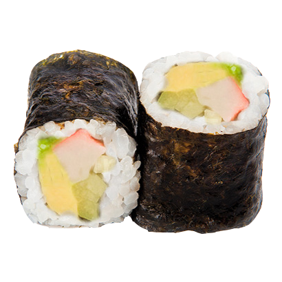 Maki Surimi y aguacate