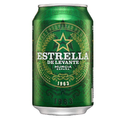 Cerveza estrella levante 33cl