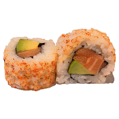 Salmón roll picante