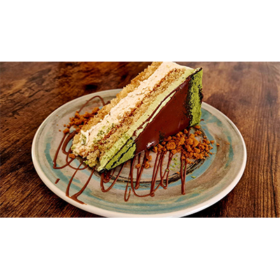 Tarta Tiramisú de té verde