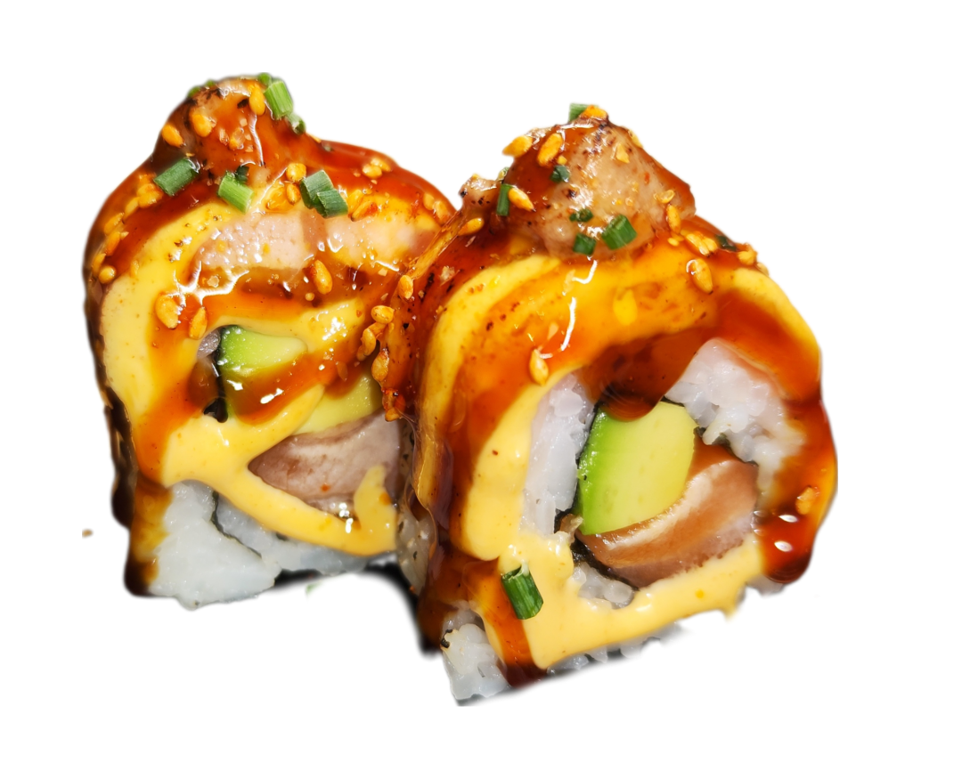 Uramaki Salmón Flameado